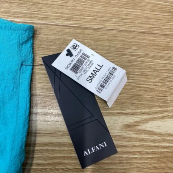 Alfani Womens Blouse V-Neck Size S Collared Sleeveless Breathable Top NWT - Picture 8 of 15